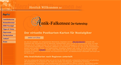Desktop Screenshot of antik-falkensee.de